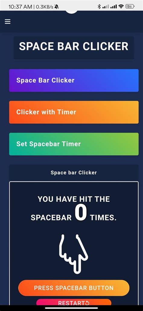 Free and ad-free. . Spacebar auto clicker no download